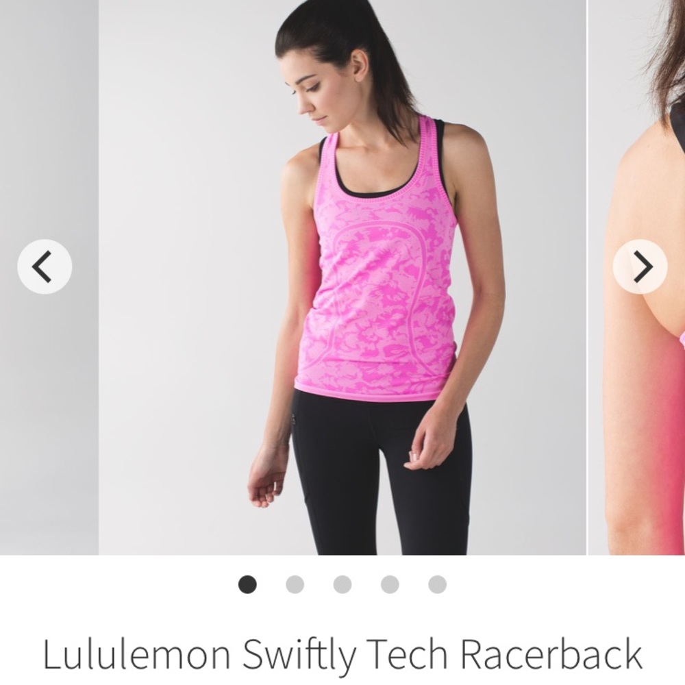 Lululemon  suftly tech  receback tank